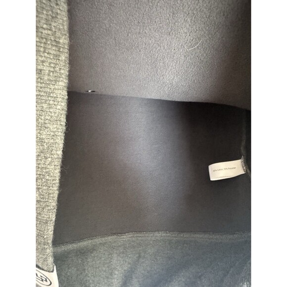 NWOT CG Habitats Large Womens Gray Hoodie Cotton Blend Long - Picture 7 of 8